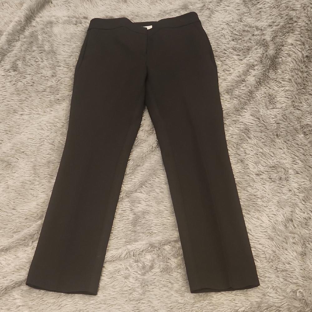 Boden Elegant Black Straight Leg Pants Size 4!